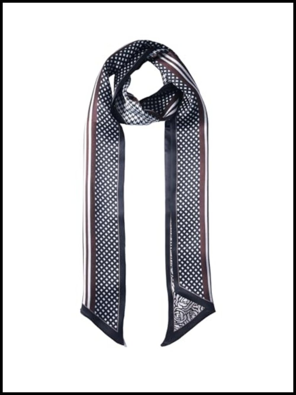 100% Mulberry Silk Scarf Long Headscarf Neck Scarf Hair Wrap